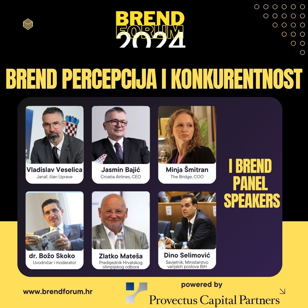 Brend forum 2024. – brendovi današnjice između umjetne inteligencije i emocionalne vrijednosti