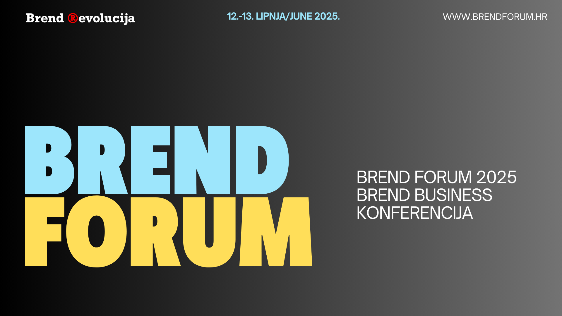 Sve je spremno za Brend Forum 2025.