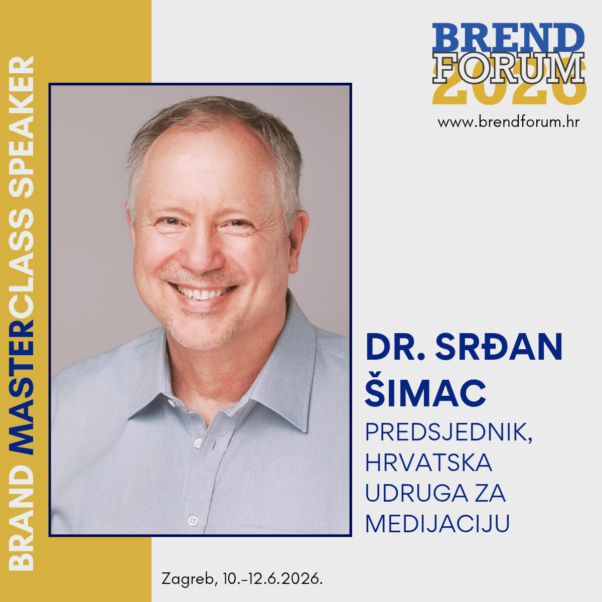 Kako upravljati brendom u konfliktu? Brand MasterClass radionica na Brend Forumu 2026