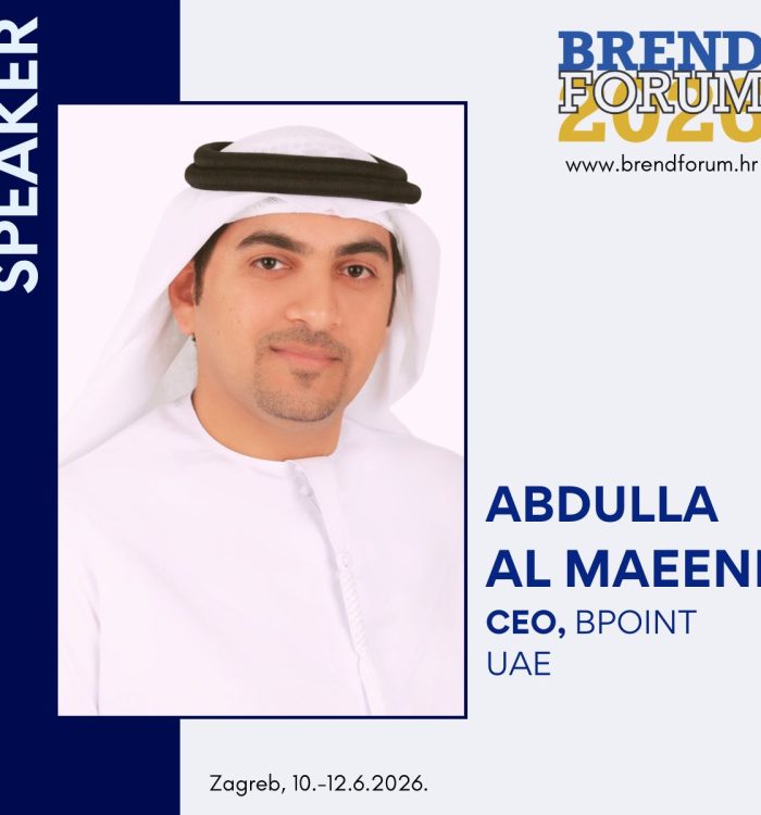 Abdulla Al Maeeni na Brend forumu 2026: Od standarda do globalnog rasta