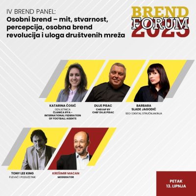 Brend Forum panel: OSOBNI BREND – MIT ILI REALNOST?