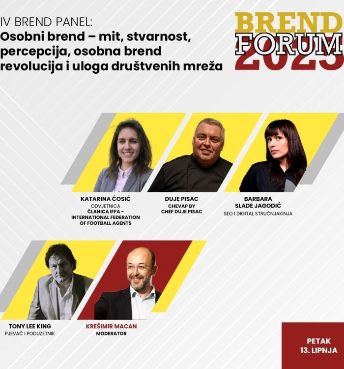 Brend Forum panel: OSOBNI BREND – MIT ILI REALNOST?