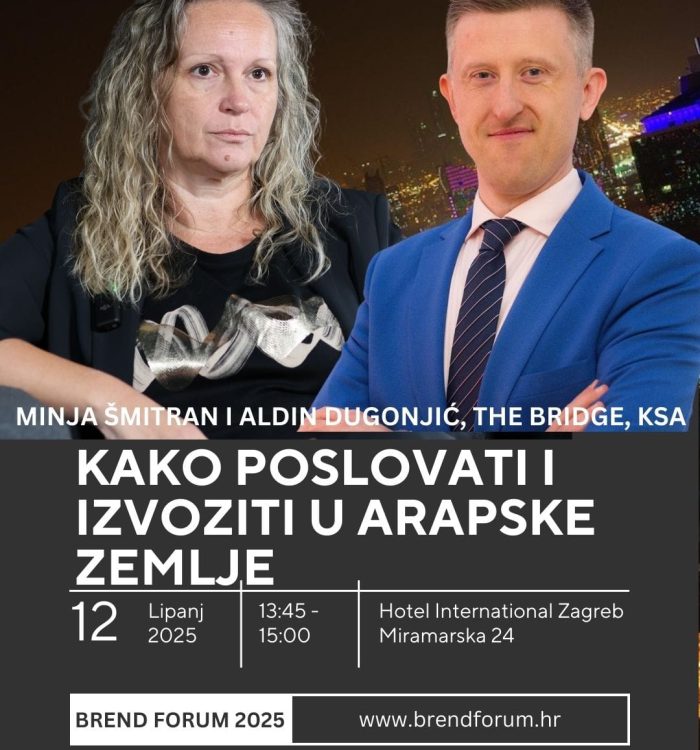 Radionica Kako poslovati i izvoziti u arapske zemlje? – EKSKLUZIVNO na Brend Forumu